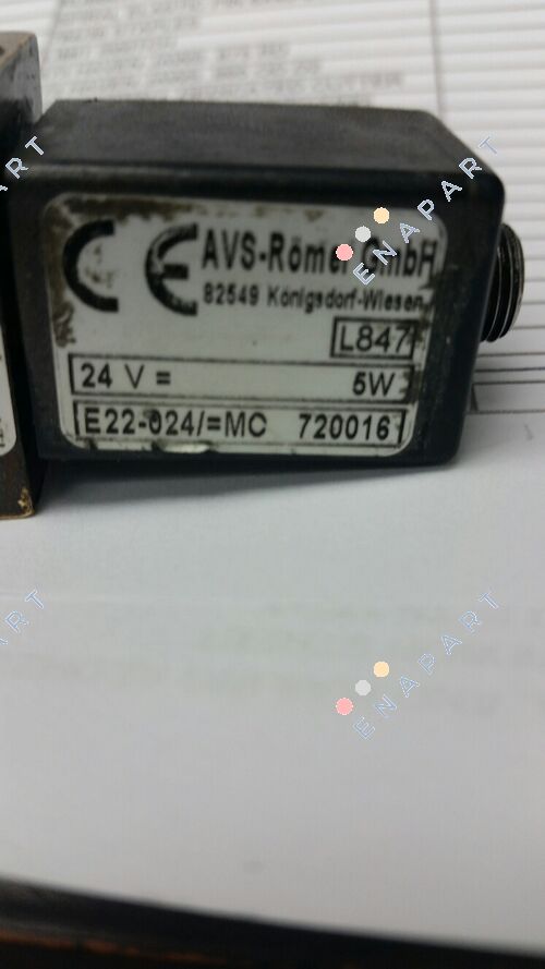 70001138 - E22-024/= -M0 Solenoid coil IP00 Магнетна серпентина