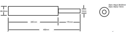 Z 10 28 0150 0 0470 WG35 WG35 00250N /5/Si (Z10-28ST-06985) Пролетна пружина за напојување