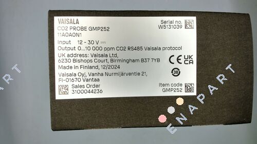 GMP252 11A0A0N1 PG/Мерен уред-Уред за мерење CO2 1-2