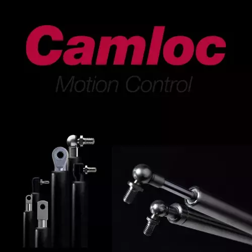Camloc Steel Gas Strut End Joint 200mm Stroke Length
